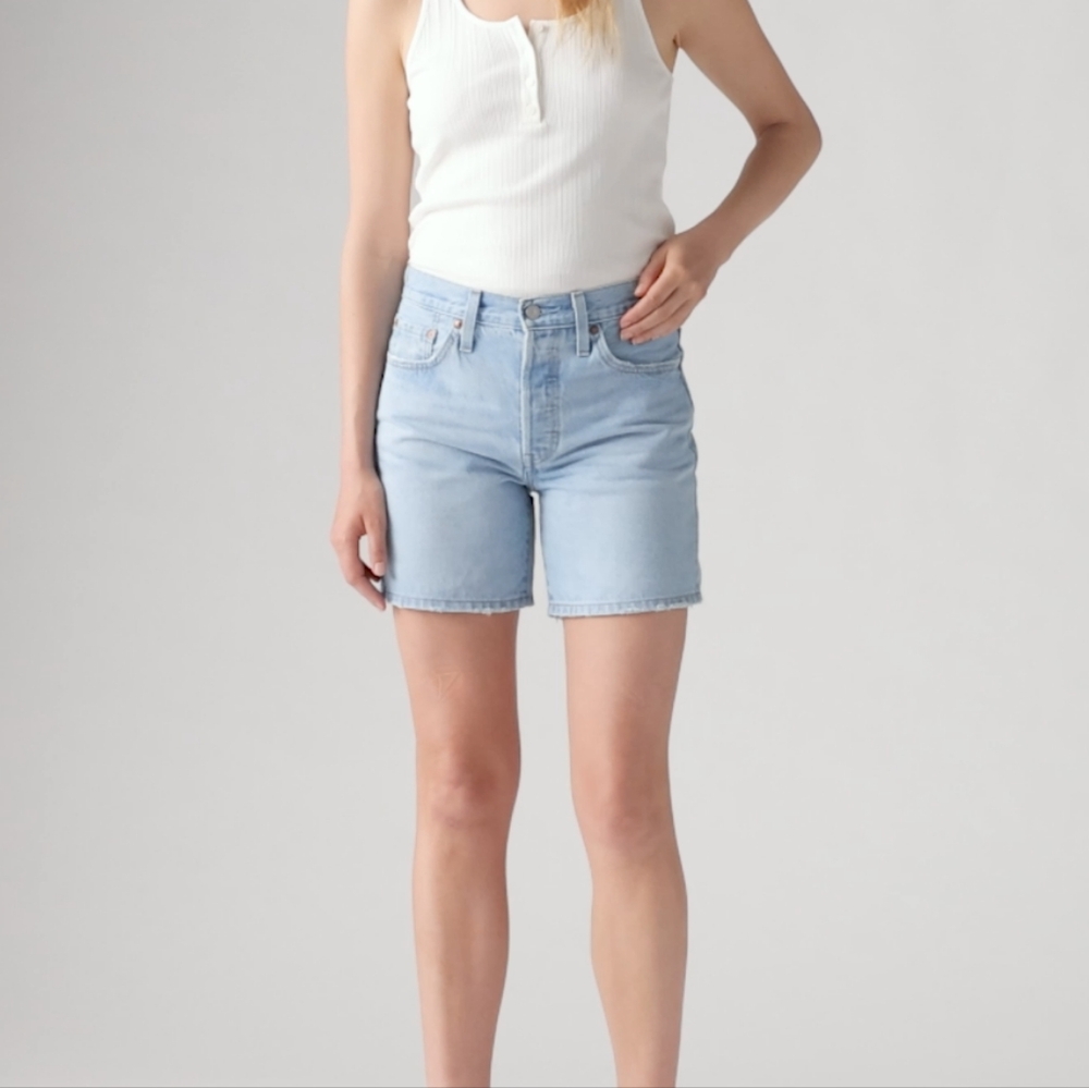 BNWT Levi's 501® Original High Rise Mid-thigh Shorts